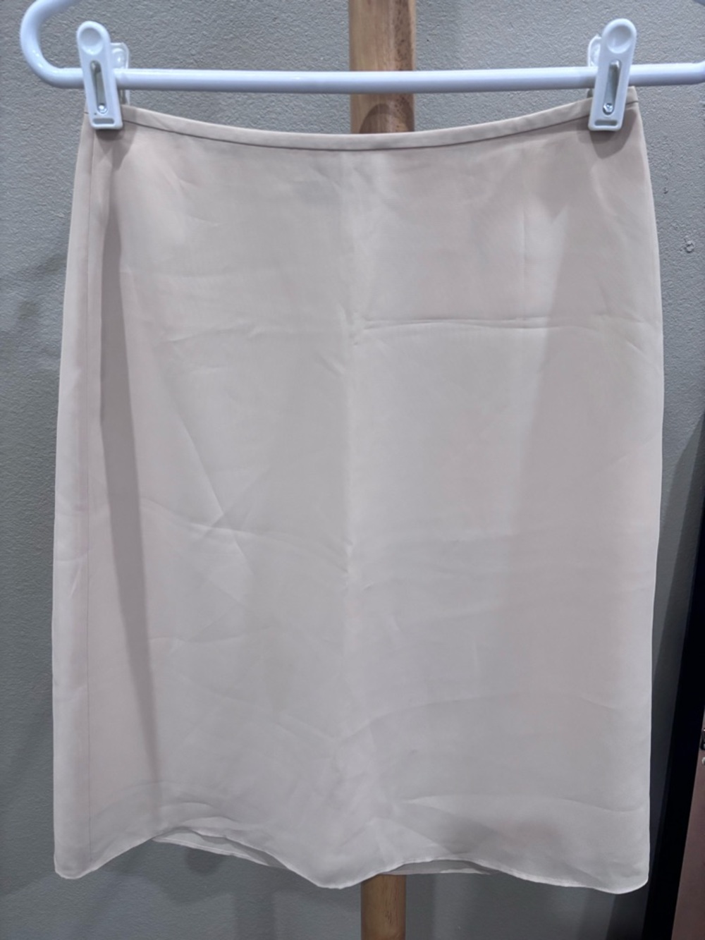 G2000 Sleek Cream Pencil Skirt